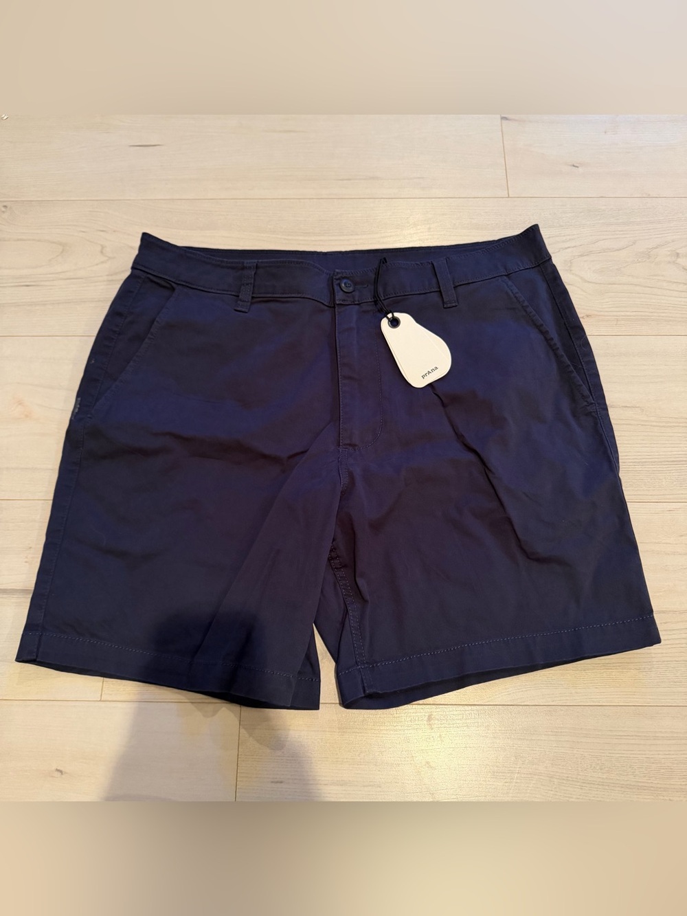 Prana Navy Men's Tecolote Chino Shorts NWT